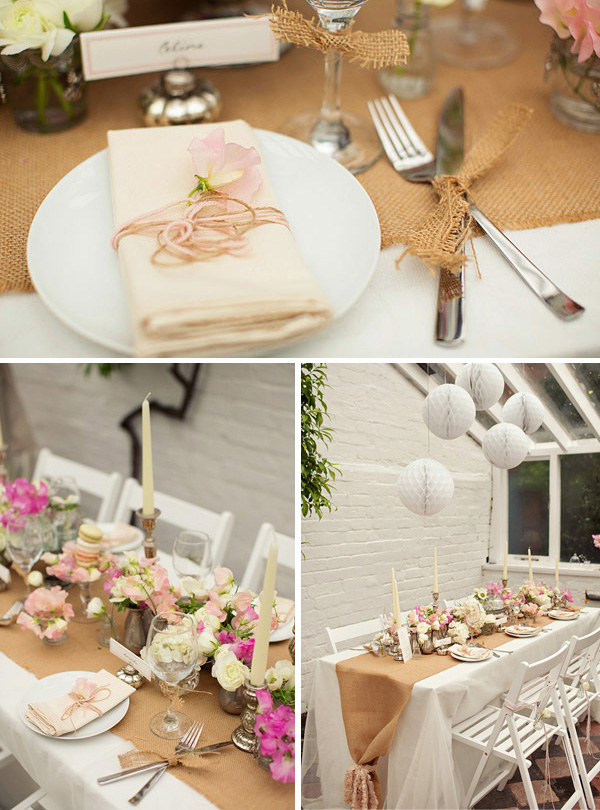 Burlap Wedding Ideas
